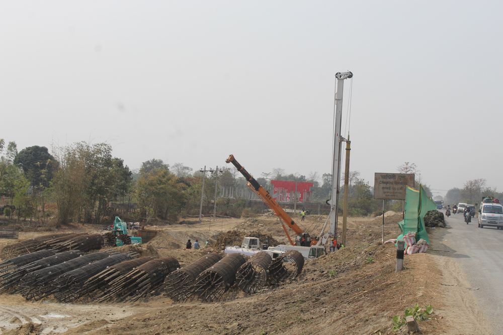 Road Improvement at Jhagaru Chok Beli Bajar Sahodwa Shiripur Katani Murtiya Hudai Hariwanko Chini Mill Gate Sadak, Sarlahi